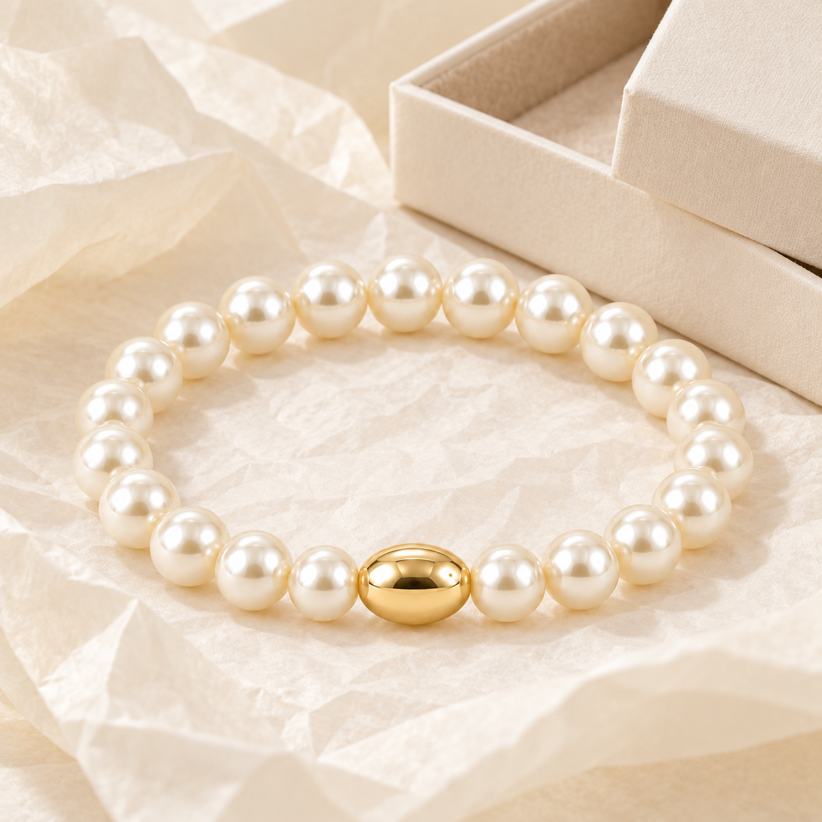 Pearl-Look Bead Bracelet β gift styling