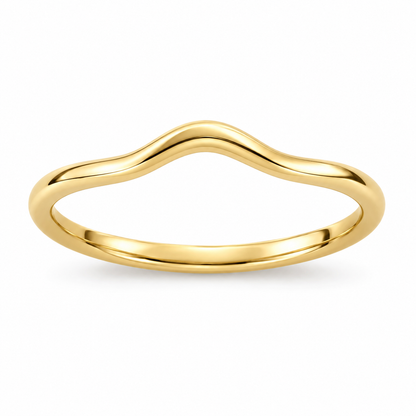 Flowing Wave Band — white background