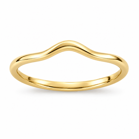Flowing Wave Band — white background
