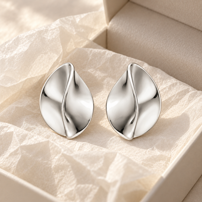 Folded Petal Studs — gift styling