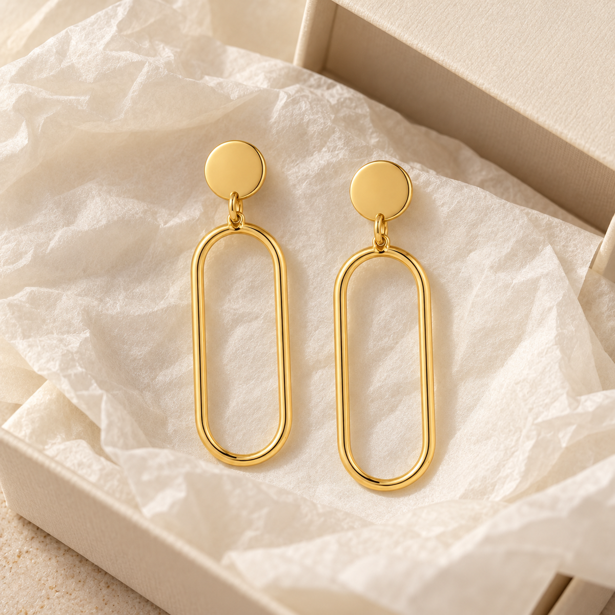 Geometric Frame Drops — gift styling