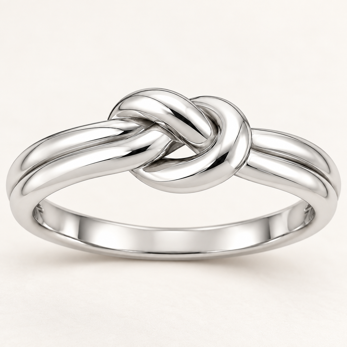Interlaced Knot Ring — detail