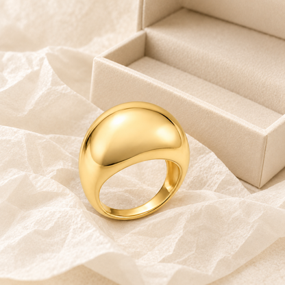 Smooth Dome Ring — gift styling