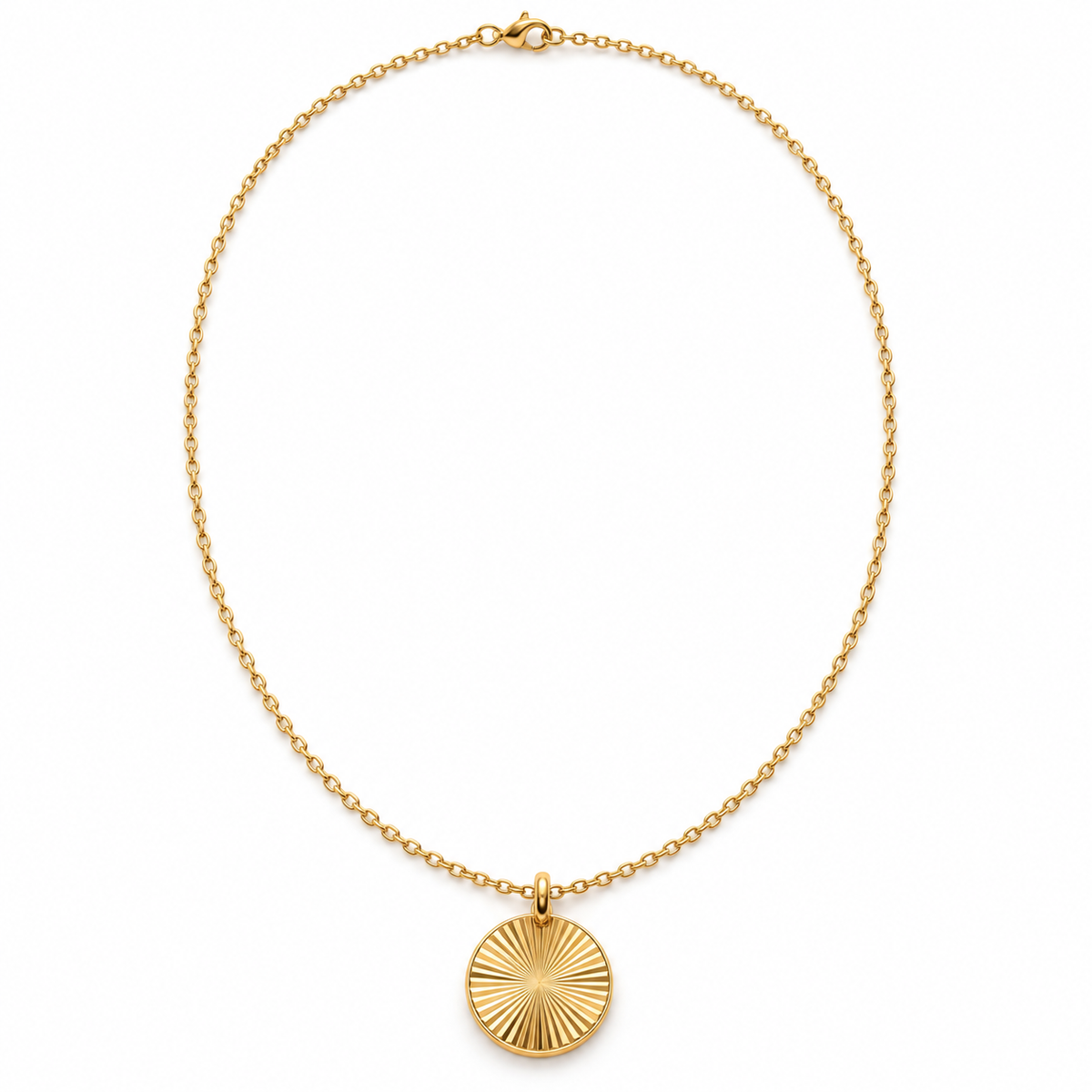 Sunburst Medallion Necklace